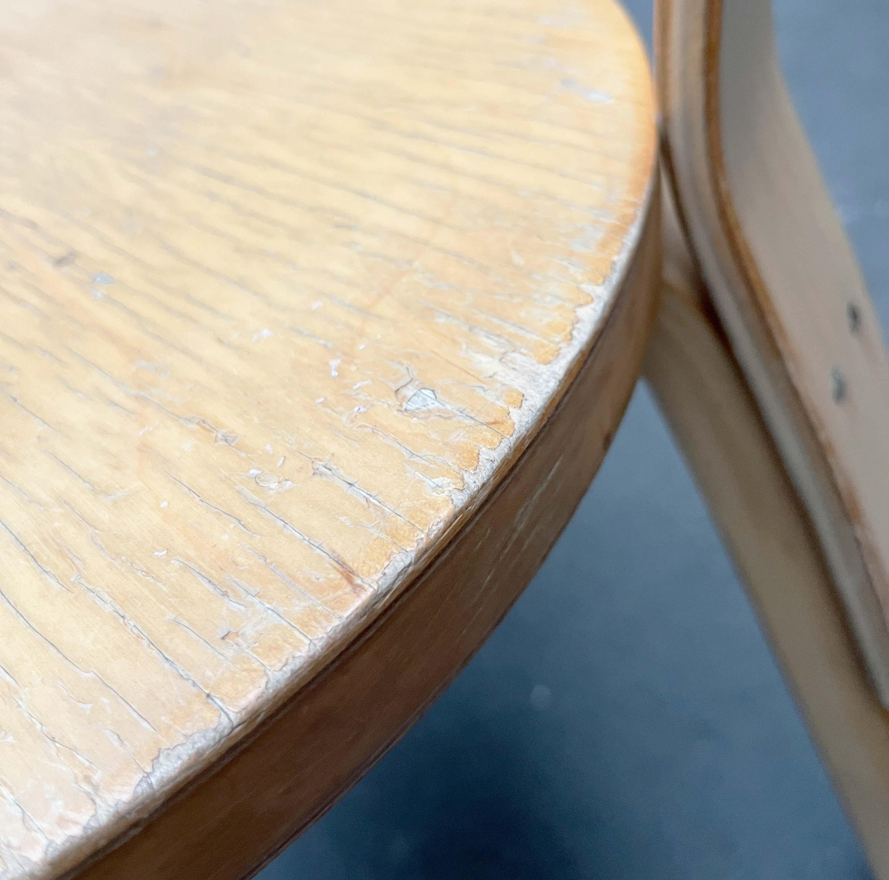 Sedia per bambini N65 di metà secolo Alvar Aalto+Aalto Finlandia 1960s in vendita 11