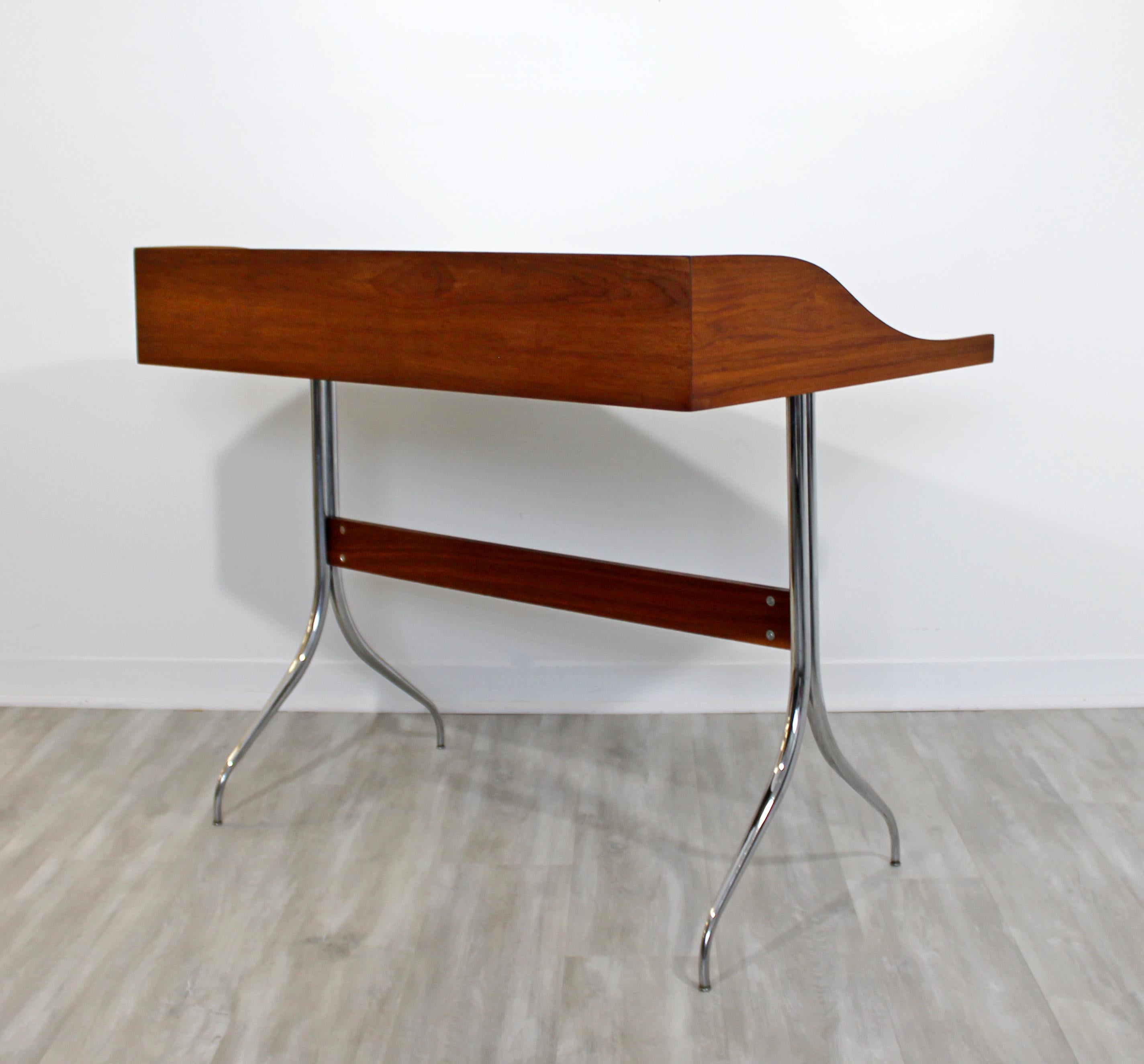 Mid-Century Modern Early Production George Nelson Herman Miller Swag Leg Desk 4