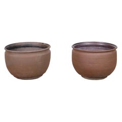 Mid-Century Modern Earthgender Ceramic Planter by David Cressey & Robert Maxwell