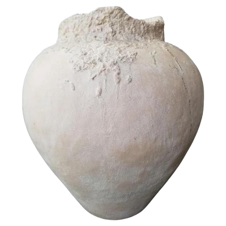 Mid Century Modern Earthy Large Vase For Sale at 1stDibs