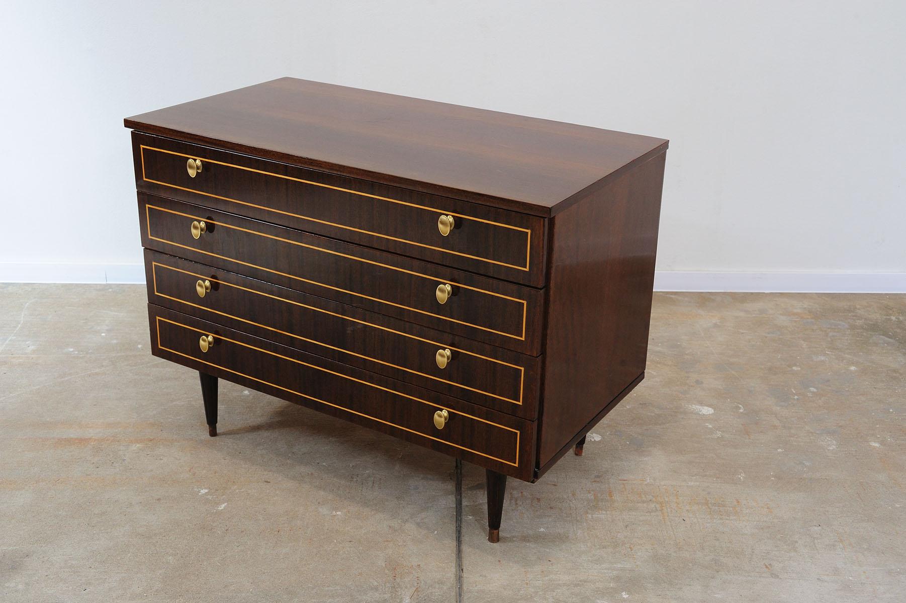 Mid century modern Eastern Bloc Vintage chest of drawers, 1970´s, Soviet Union For Sale 3