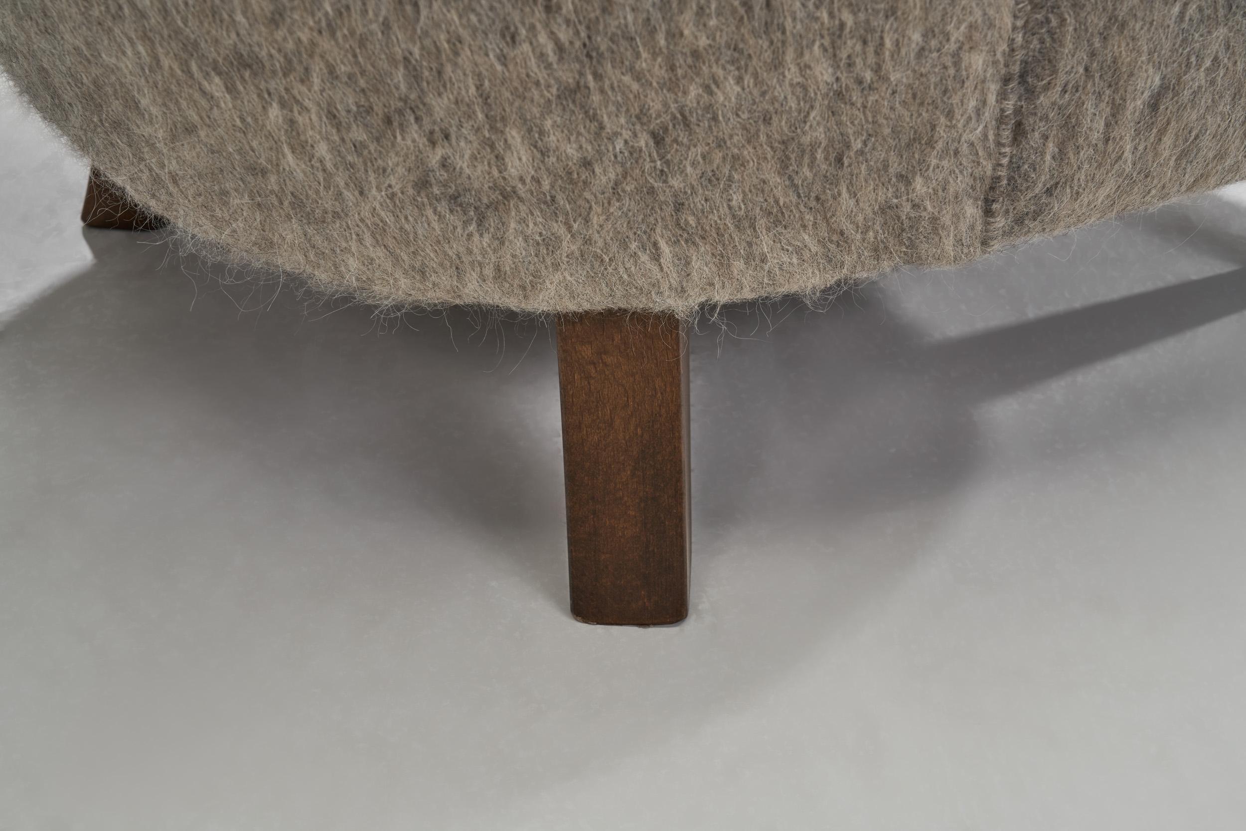 Sedie moderne di metà secolo con gambe in Wood laccato, Scandinavia, anni '50 in vendita 7