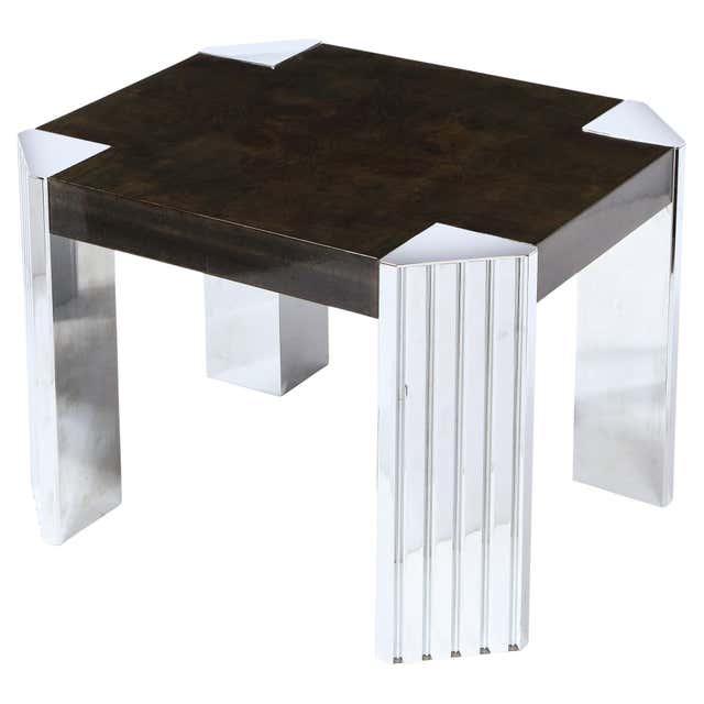 Lucite Table Translucent Modernist Rectilinear Translucent Lucite Occasional/ Side Table For ...