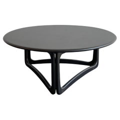 Mid-Century Modern Ebonized Coffee Table By Warren C Church For Lane Perception