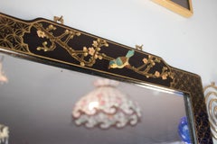 Midcentury Modern Ebony Chinoiserie Dry Bar Pretty Design Unique Petite Flare