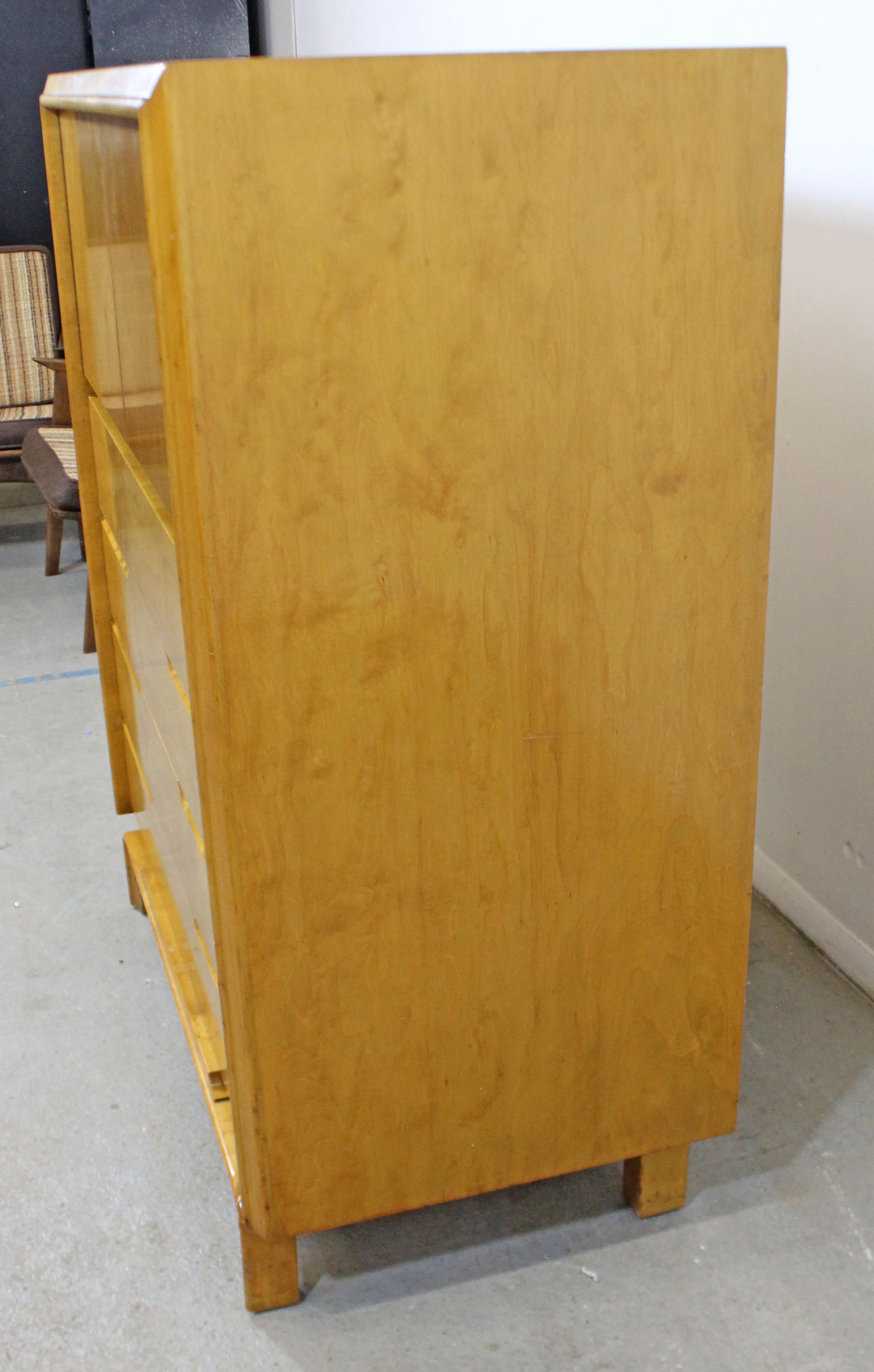 Unknown Mid-Century Modern Edmond J. Spence Tall Chest Dresser For Sale