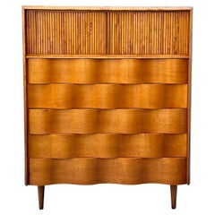 Mid-Century Modern Edmond Spence Gentlemans Chest Highboy für Herren