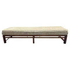 Mid Century Modern Edward Wormley for Dunbar Mahogany Bench C. 1950