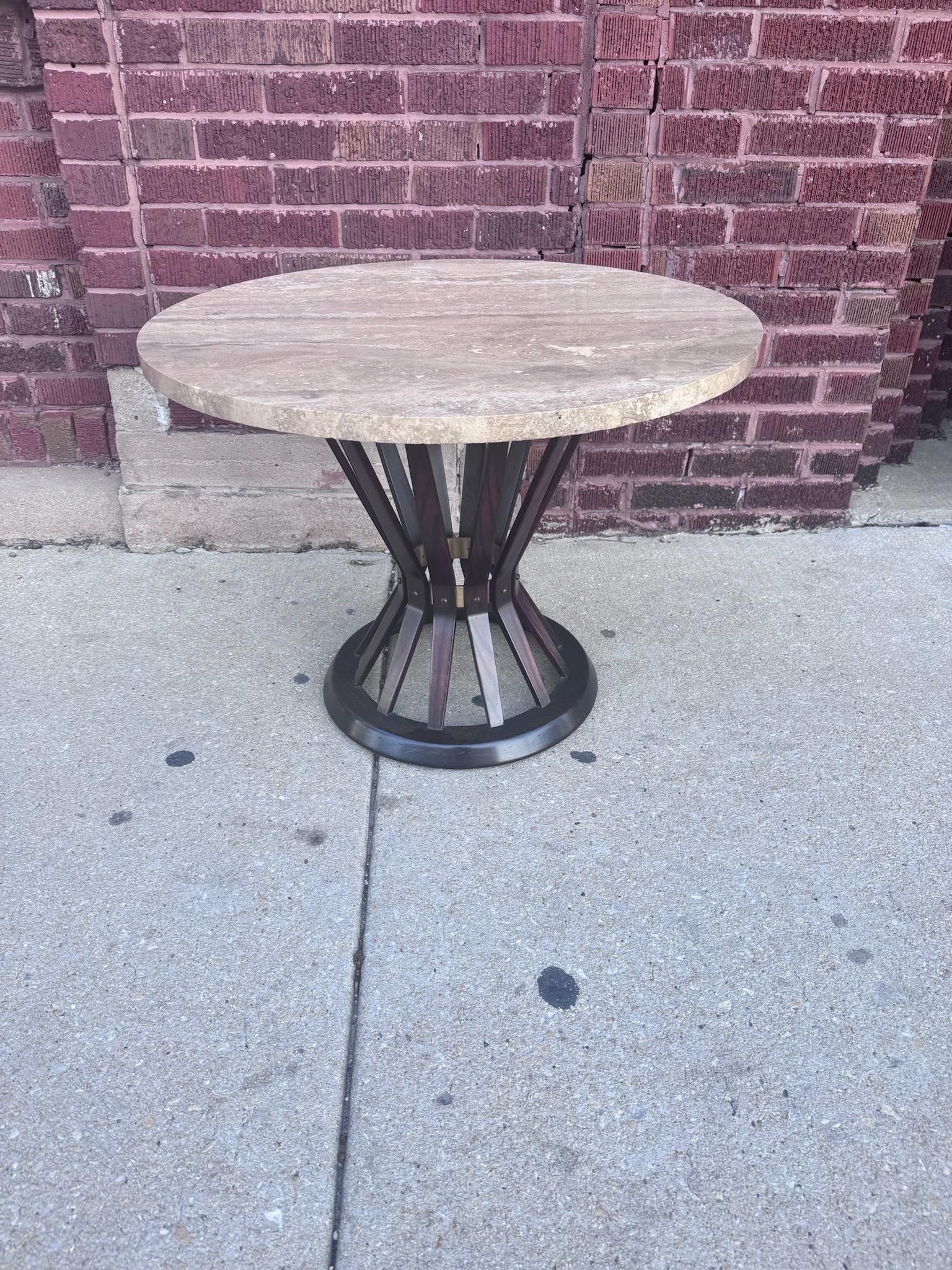 Table de style mi-siècle moderne Edward Wormley pour Dunbar Sheaf of Wheat Bon état - En vente à Chicago, IL