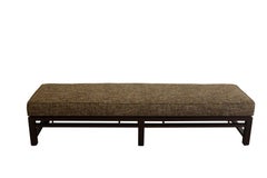 Banc long en acajou de style mi-siècle moderne Edward Wormley pour Dunbar, années 1950