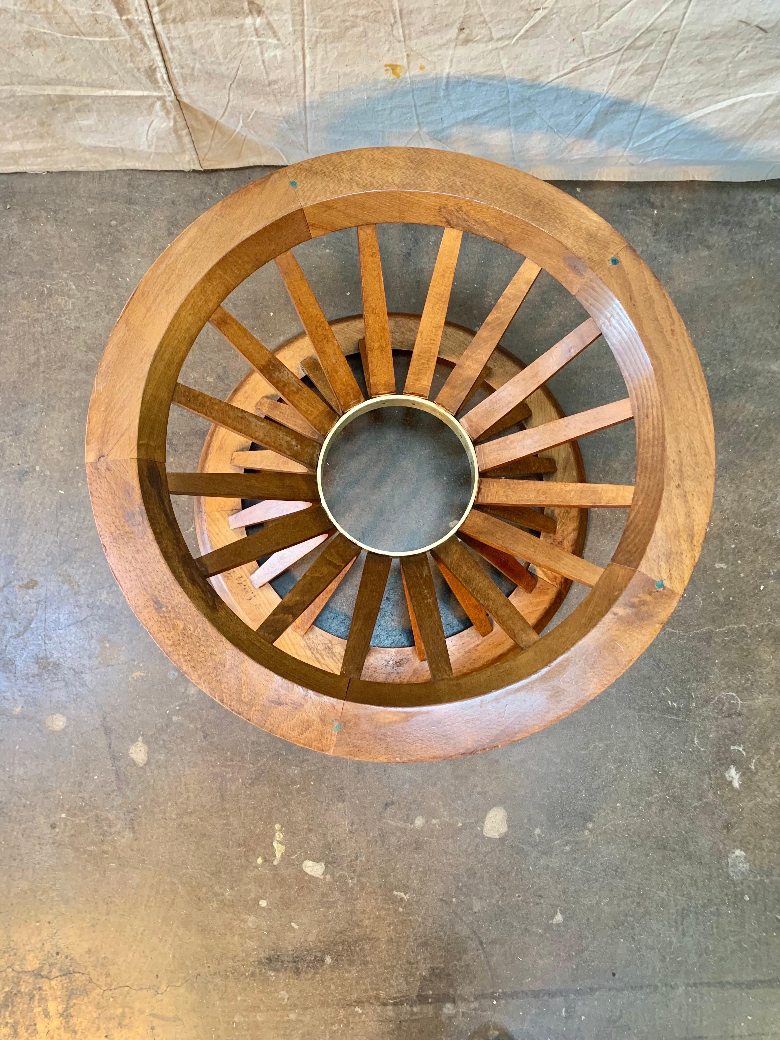 Mid Century Modern Edward Wormley Sheaf of Wheat Coffee Table In Good Condition For Sale In Burton, TX