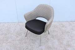 Mid-Century Modern Eero Saarinen for Knoll Brown Executive Arm Chair