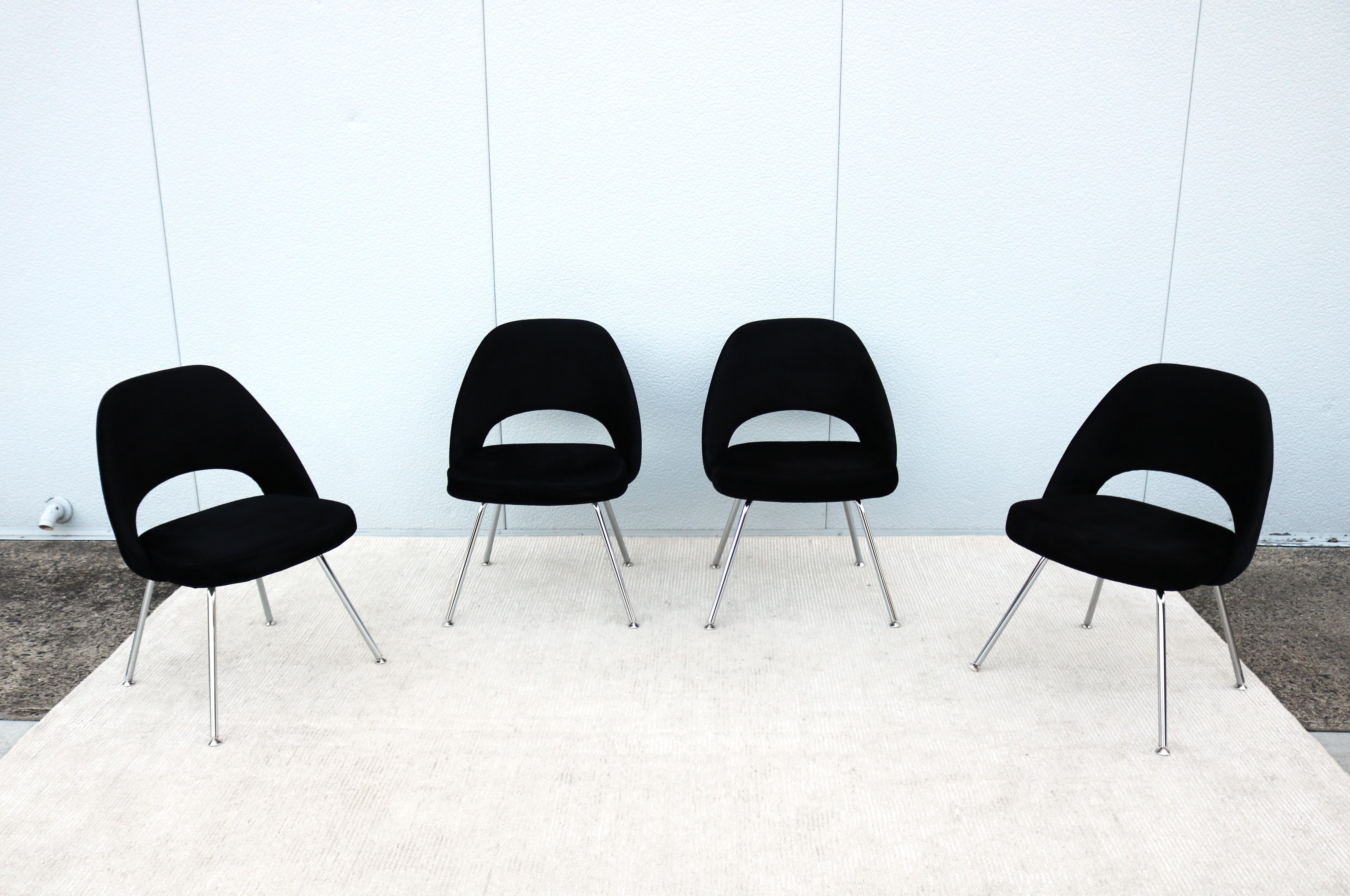 Sessel ohne Armlehne von Eero Saarinen für Knoll Executive, Mid-Century Modern, 12er-Set im Angebot 9