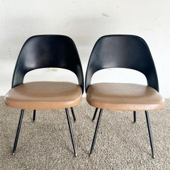 Mid Century Modern Eero Saarinen Model 42 Style Dining Chairs - Set of 4