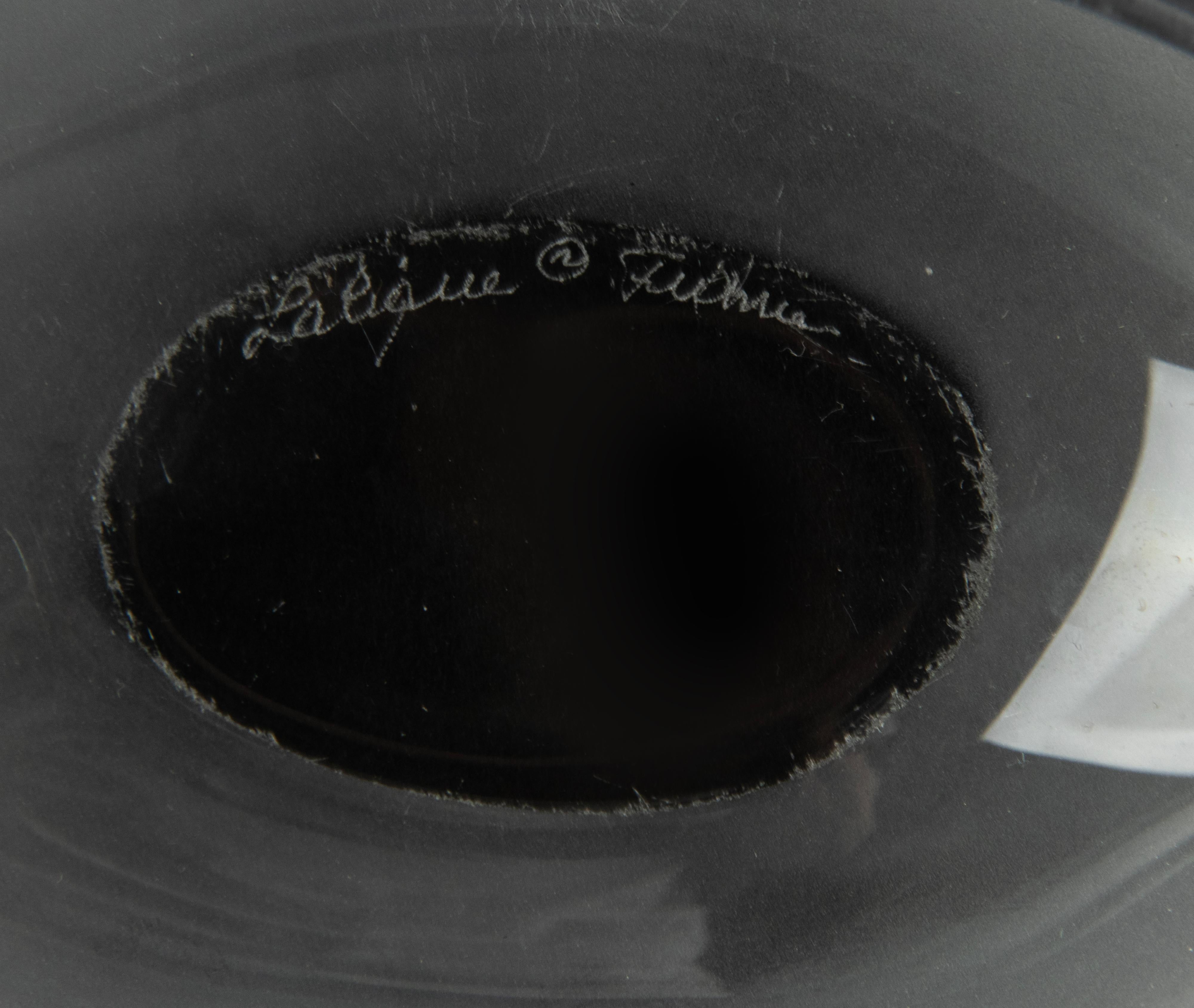 Caja en forma de huevo moderna de mediados de siglo de Lalique Francia - Boîte Angelots en Bueno estado para la venta en Casteren, Noord-Brabant