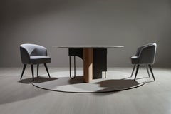 Mid-Century Modern Eleanor Outdoors Dining Chairs Set/6, Handmade by Greenapple