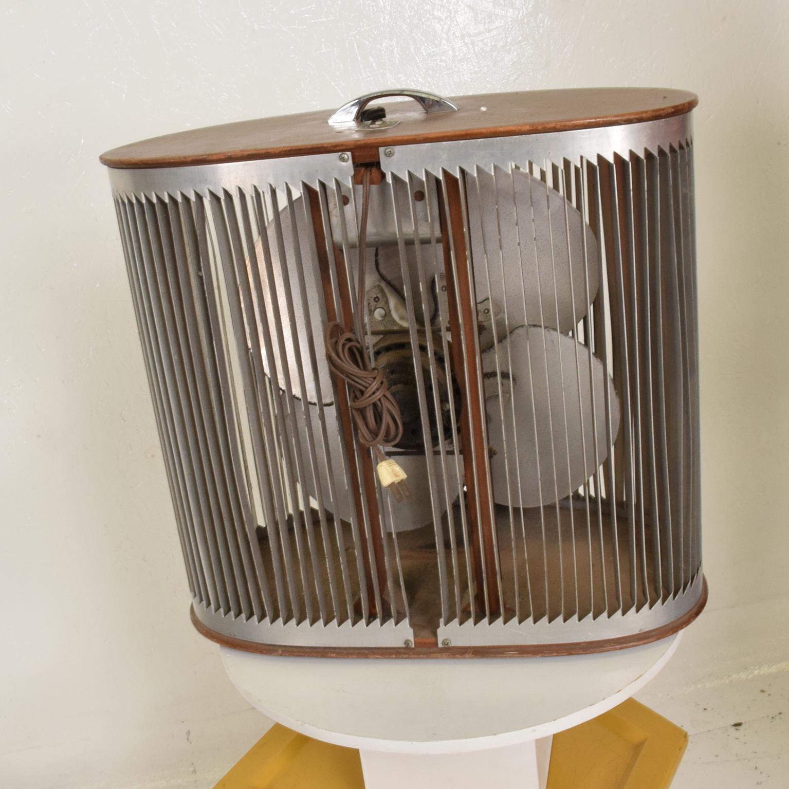 American Mid-Century Modern Electric Fan Mathes Cooler Vintage Decorative