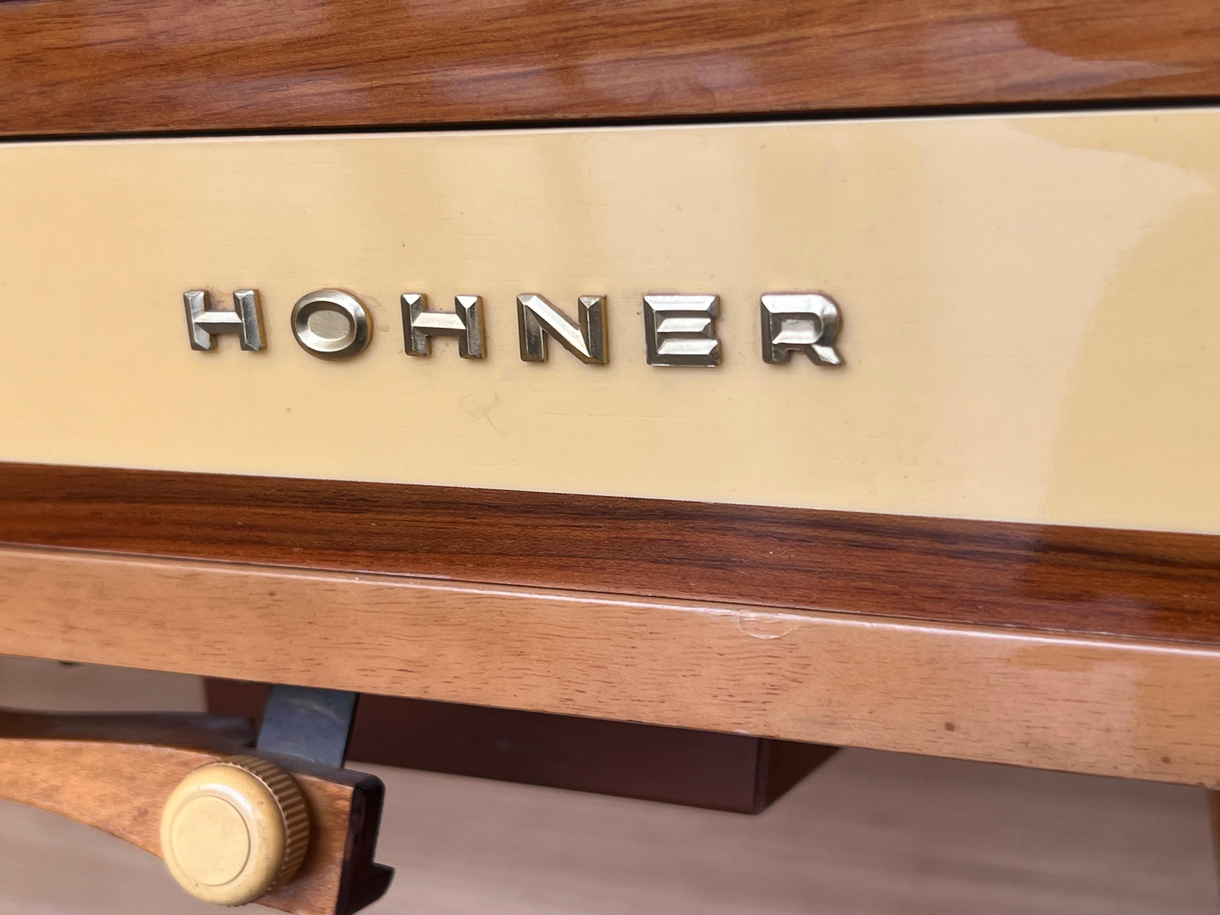 Mid Century Modern Electric Piano, Hohner 1