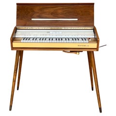 Vintage Mid Century Modern Electric Piano, Hohner