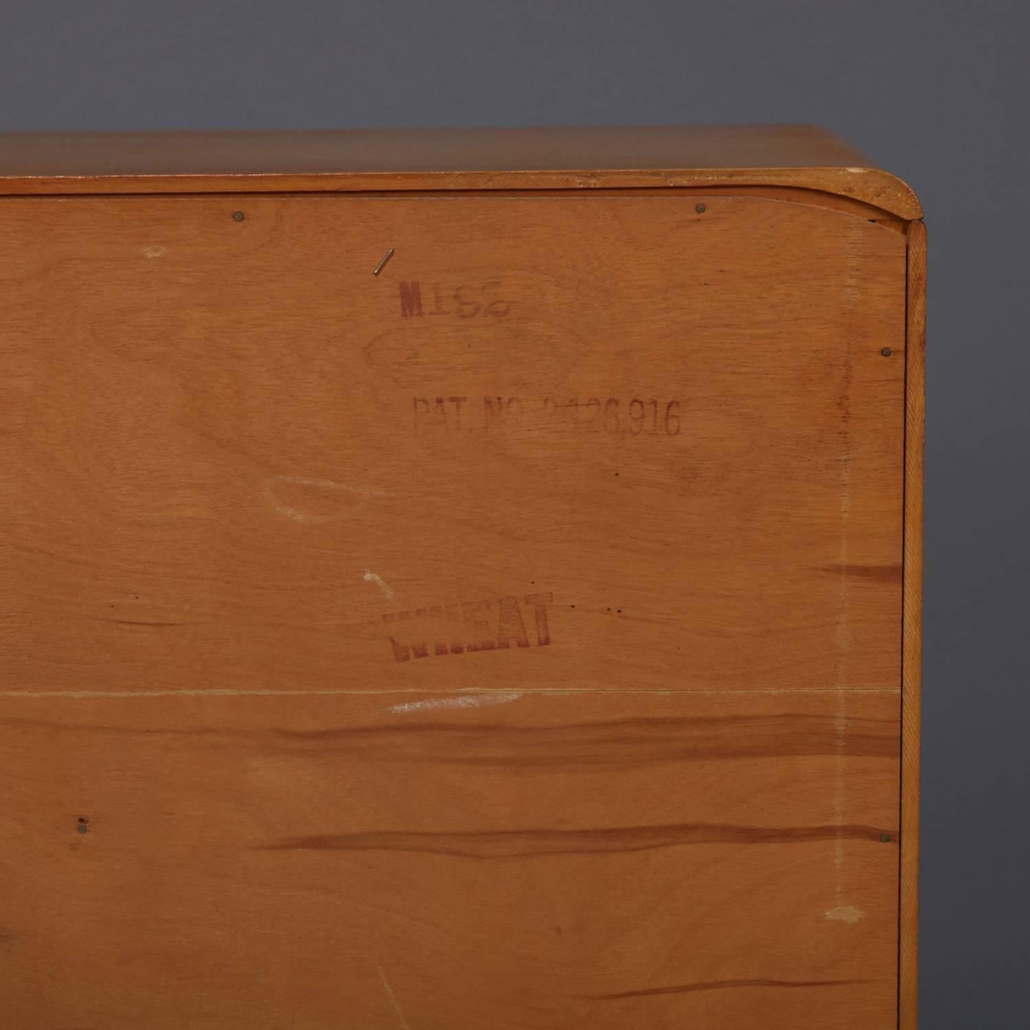 Mid-Century Modern Encore Sideboard by Heywood Wakefield in Wheat, 20th Century 7