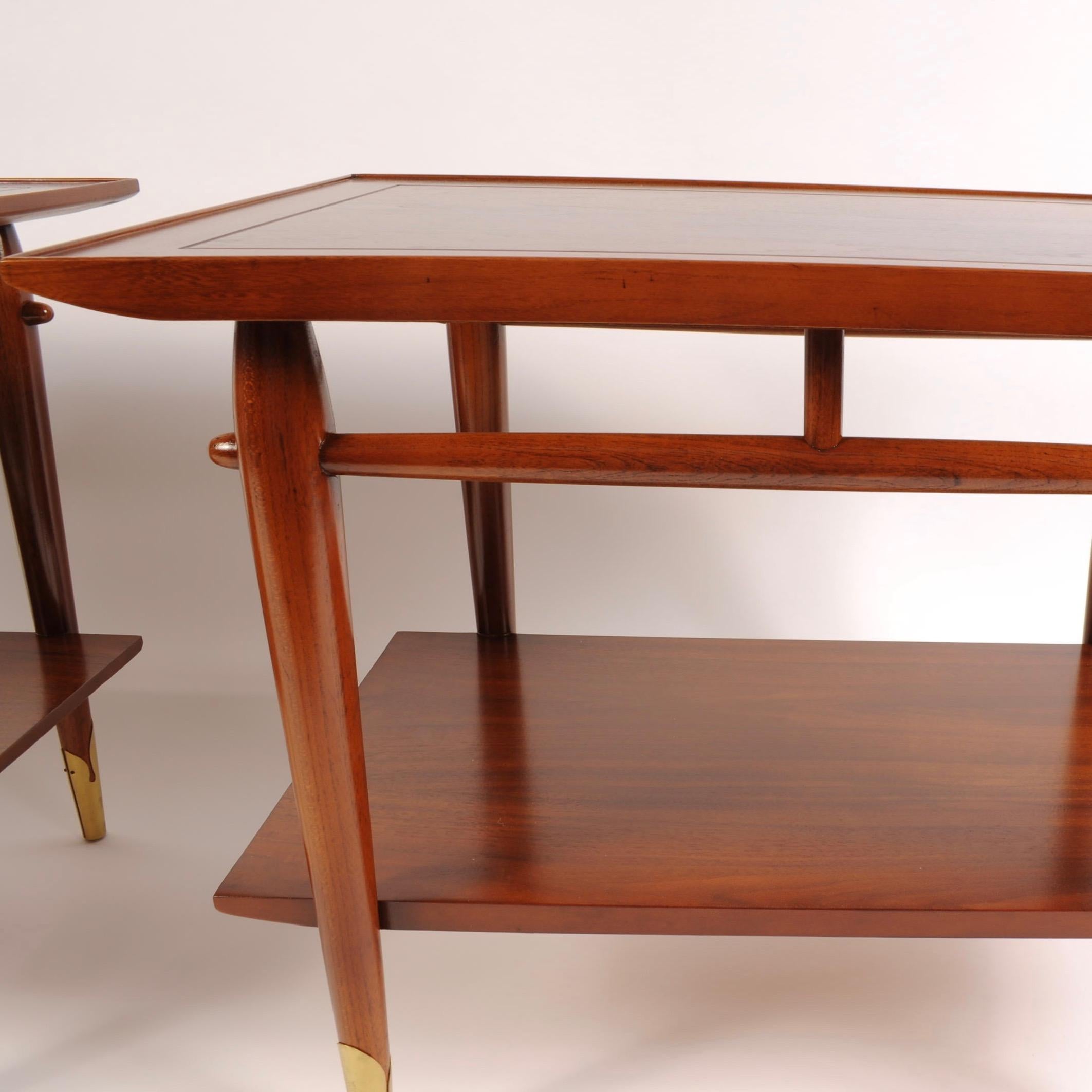 20th Century Mid-Century Modern End Tables by Lane