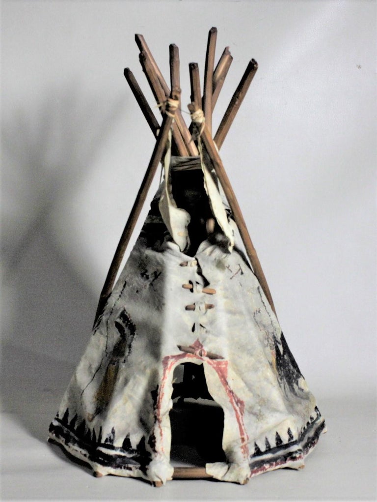 Mid-Century Modern Era Indigenous American Miniature Souvenir or Toy ...