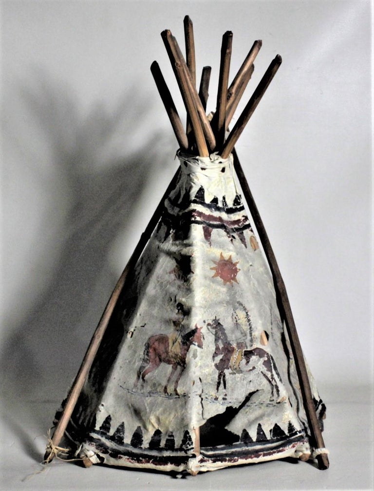Mid-Century Modern Era Indigenous American Miniature Souvenir or Toy ...