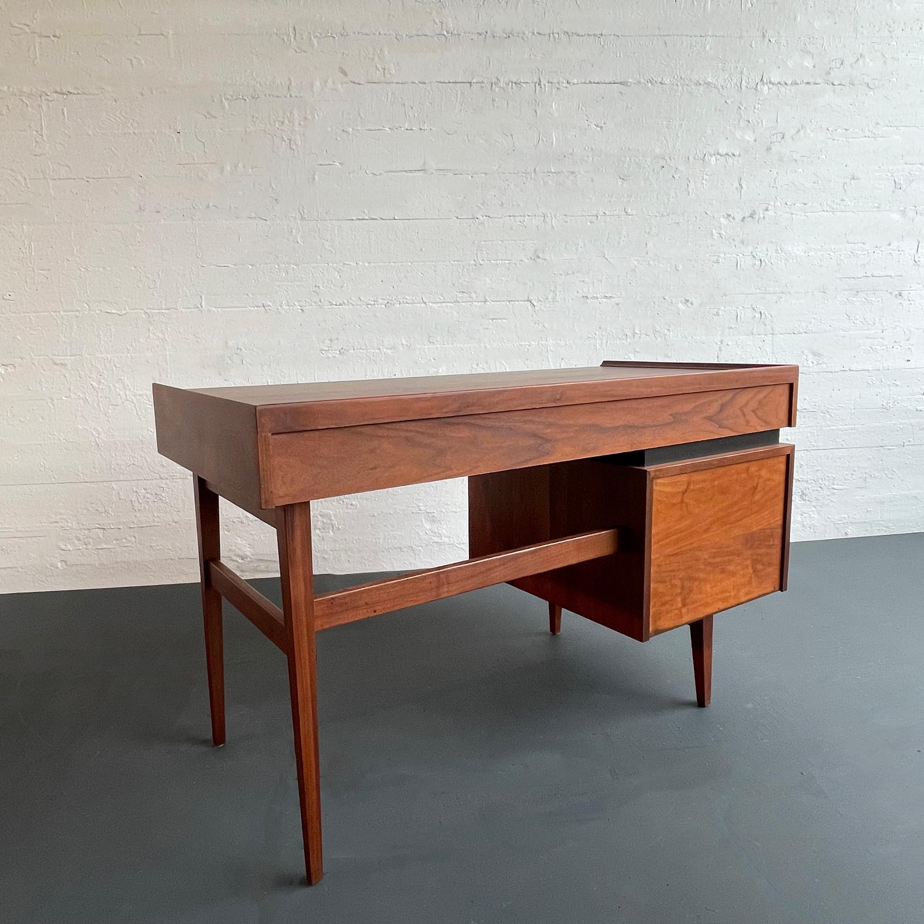 Walnut Mid-Century Modern 