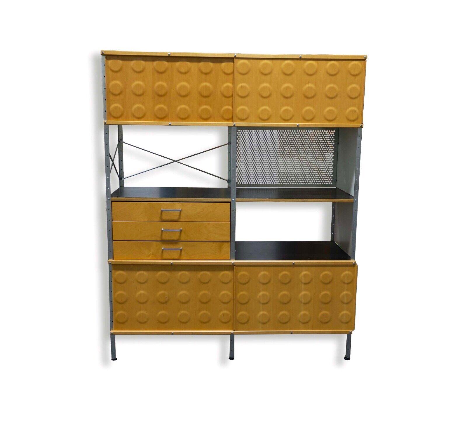 The Charles and Ray Eames cabinet is a timeless masterpiece of mid-century modern design, a true testament to the legendary duo's innovative vision. Crafted with meticulous attention to detail, this cabinet showcases their iconic blend of form and