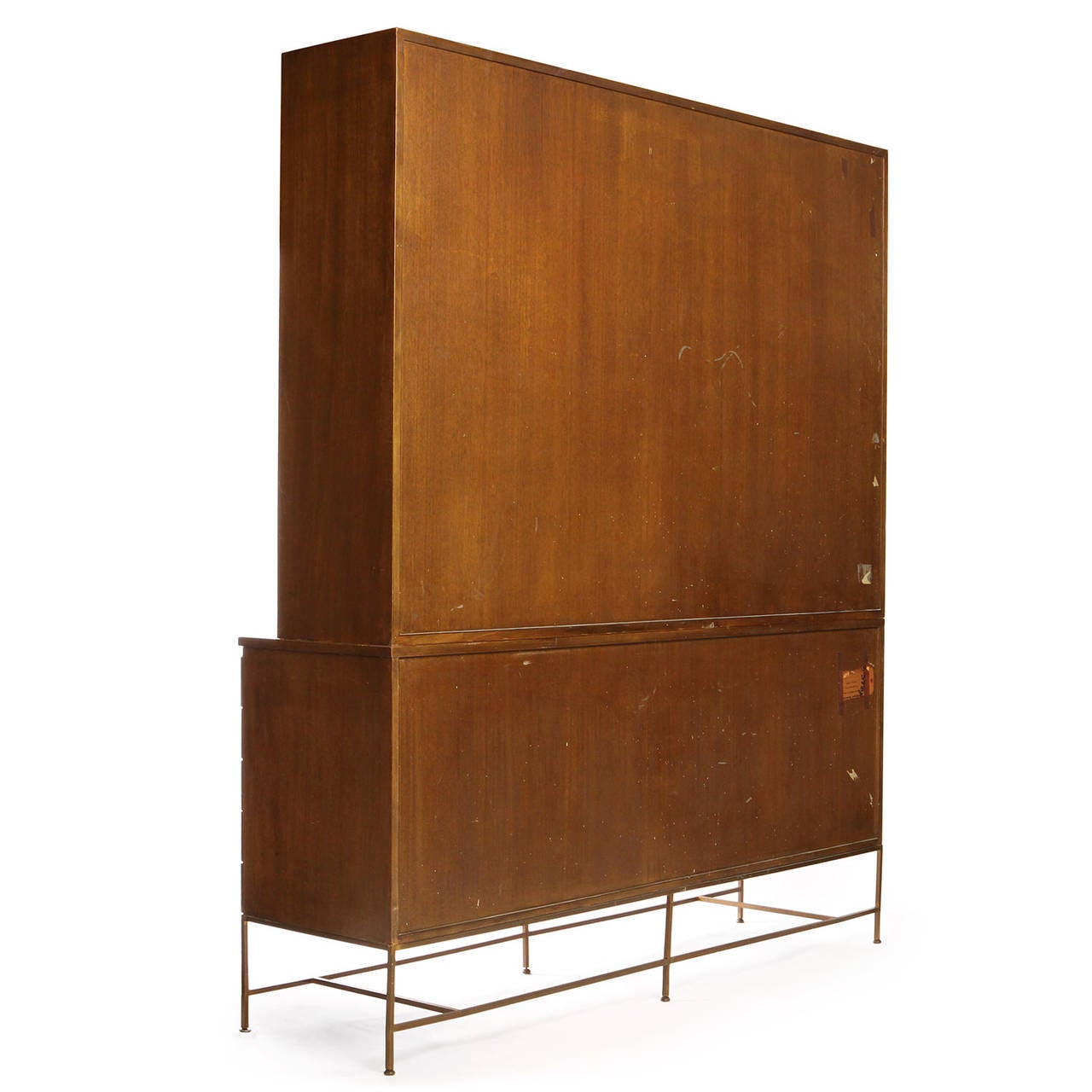 Brass Mid-Century Modern Étagères by Paul McCobb for Calvin Furniture For Sale