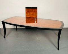Mid-Century Modern Eva Dining Table by Vladimir Kagan, Labeled Full Dining Set