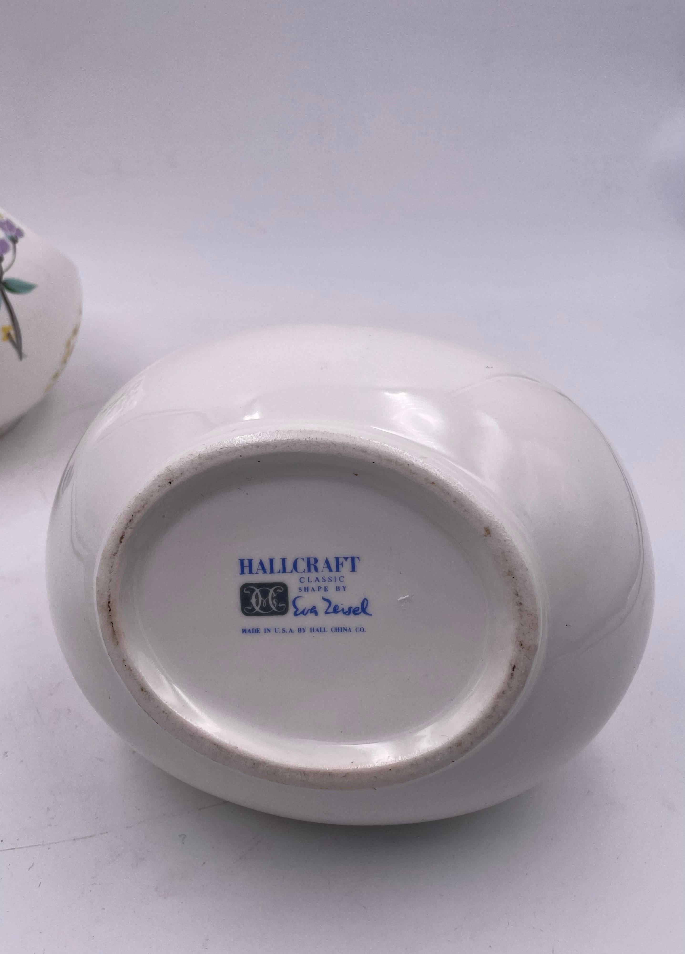 20th Century Mid-Century Modern Eva Zeisel for Hallcraft Porcelain Gravy Bowls For Sale