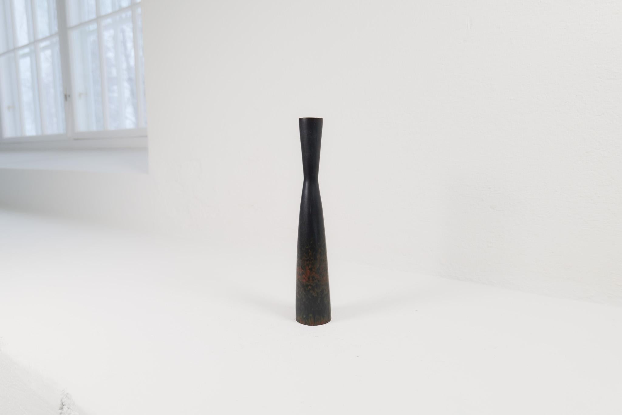Ceramic Mid-Century Modern Exceptional Vase Rörstrand Carl Harry Stålhane, Sweden, 1950s For Sale