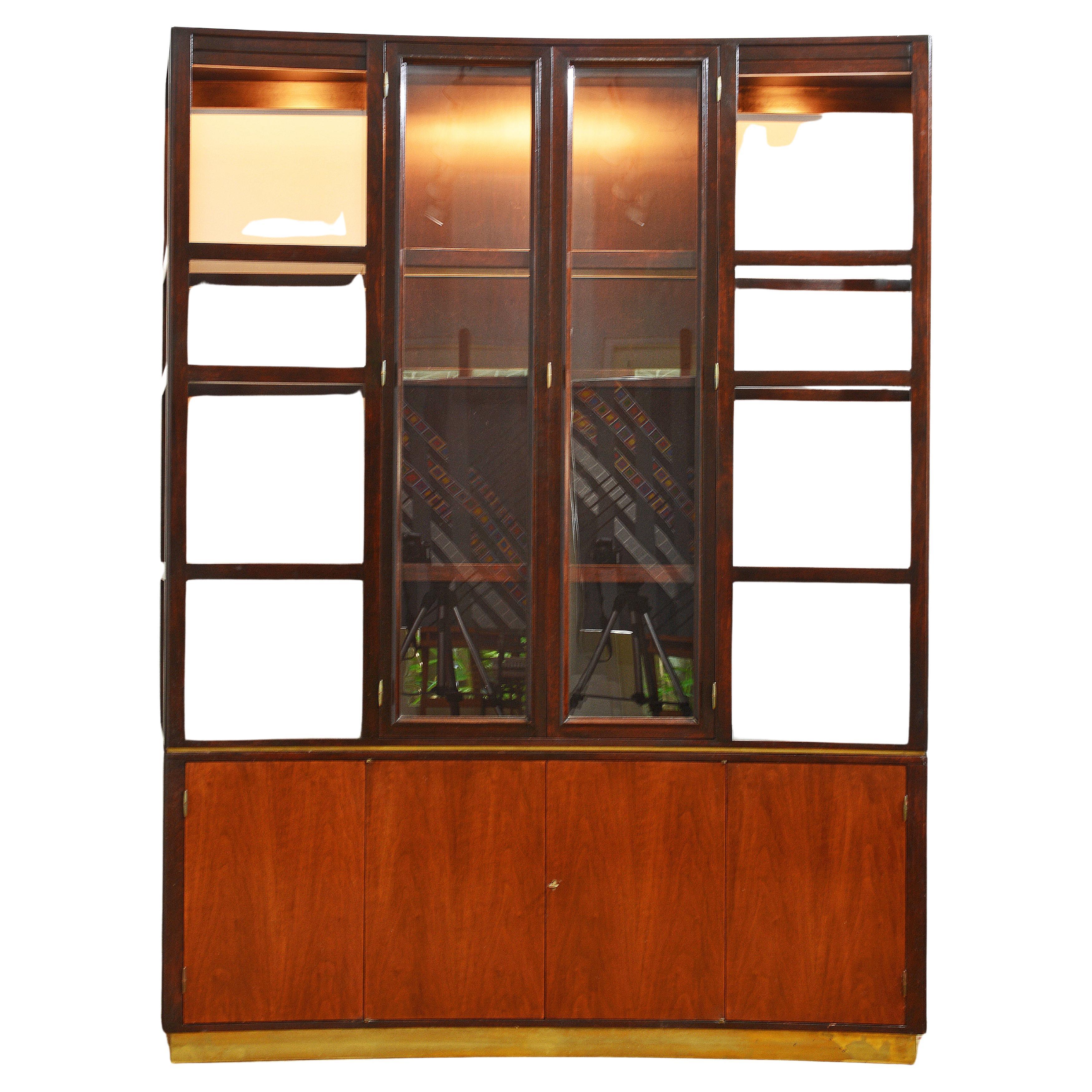 Mid Century Modern Excllusive Wall Unit by Edward Wormley for Dunbar For Sale