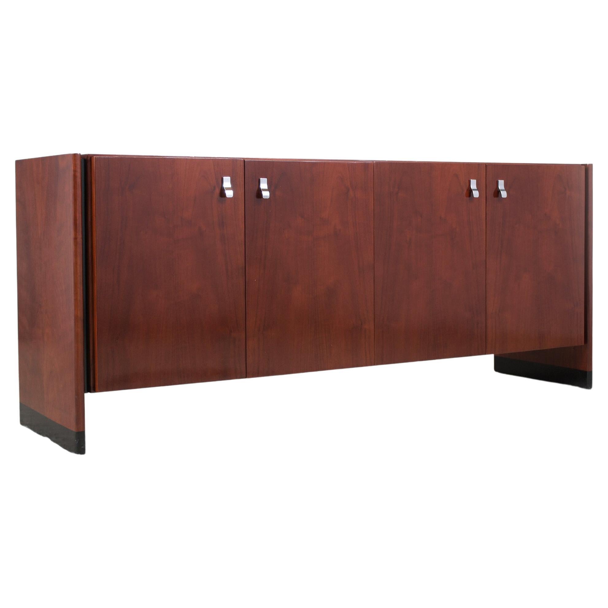 1960s Mid-Century Modern Lacquered Credenza