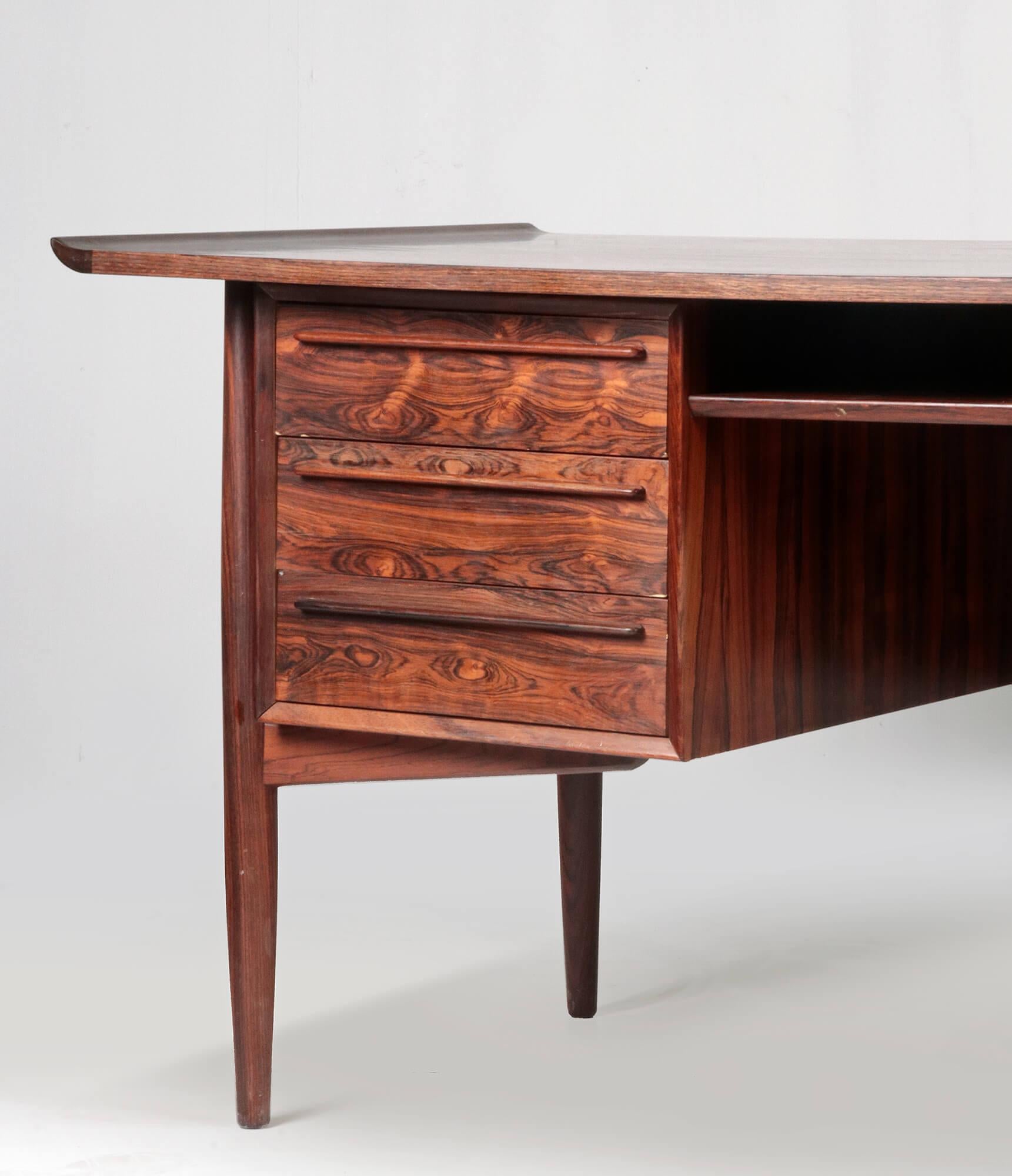 20th Century Mid-Century Modern Executive Desk Arne Vodder, 1960s, Denmark