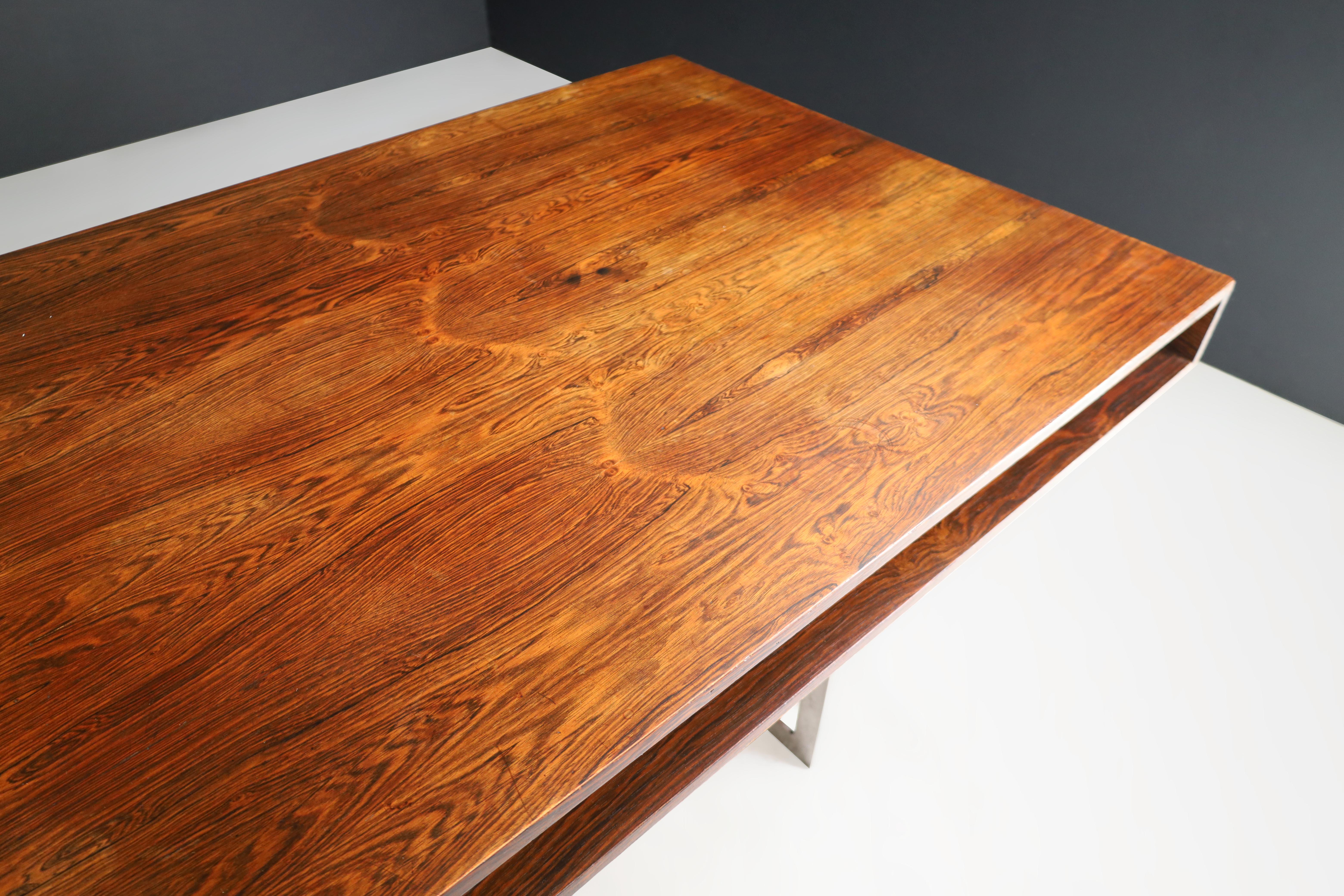 Mid-Century Modern Executive Free Standing Desk in the Style of Bodil Kjær, 1960 For Sale 3