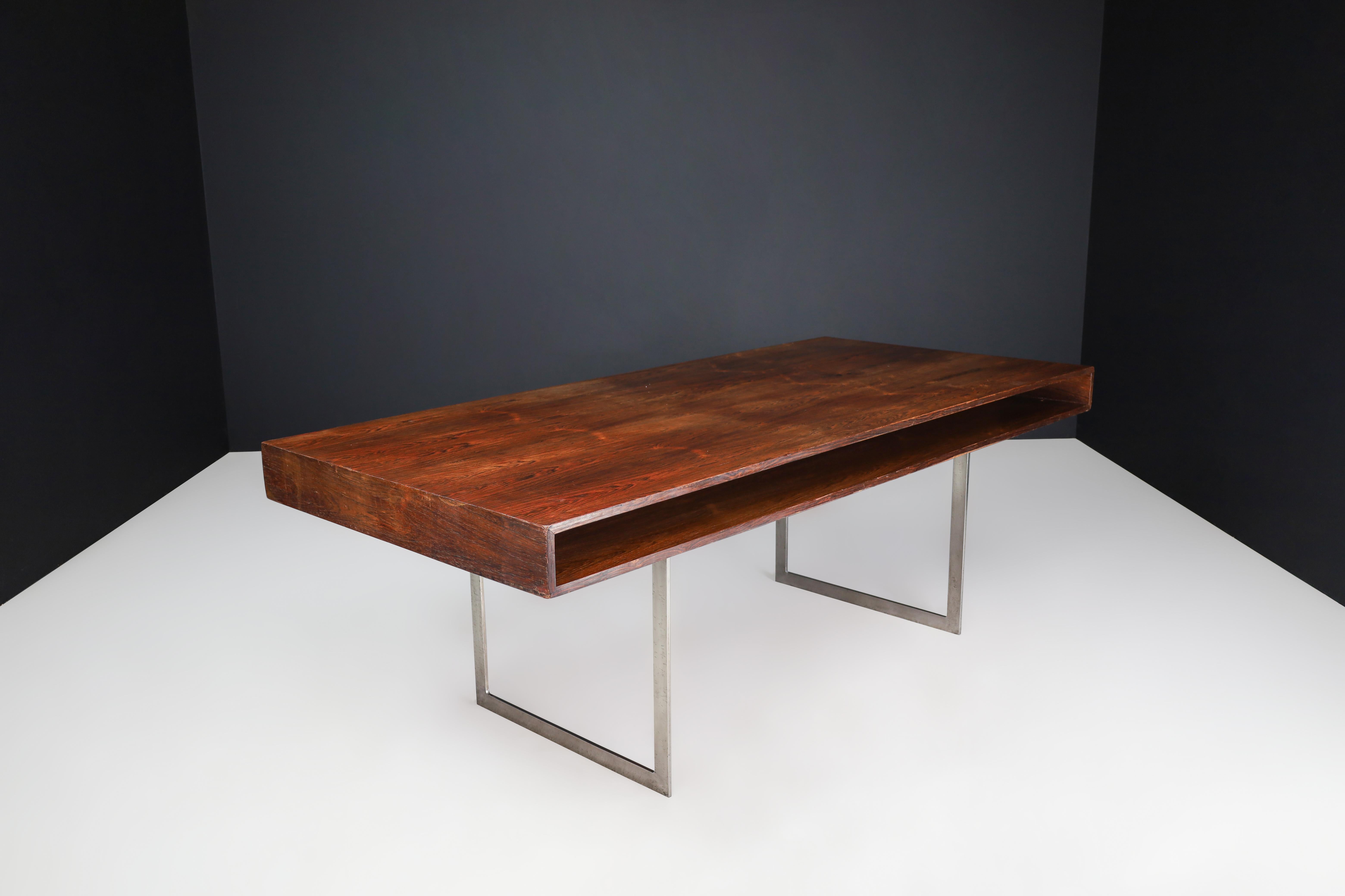 Mid-Century Modern Executive Free Standing Desk in the Style of Bodil Kjær, 1960 For Sale 4