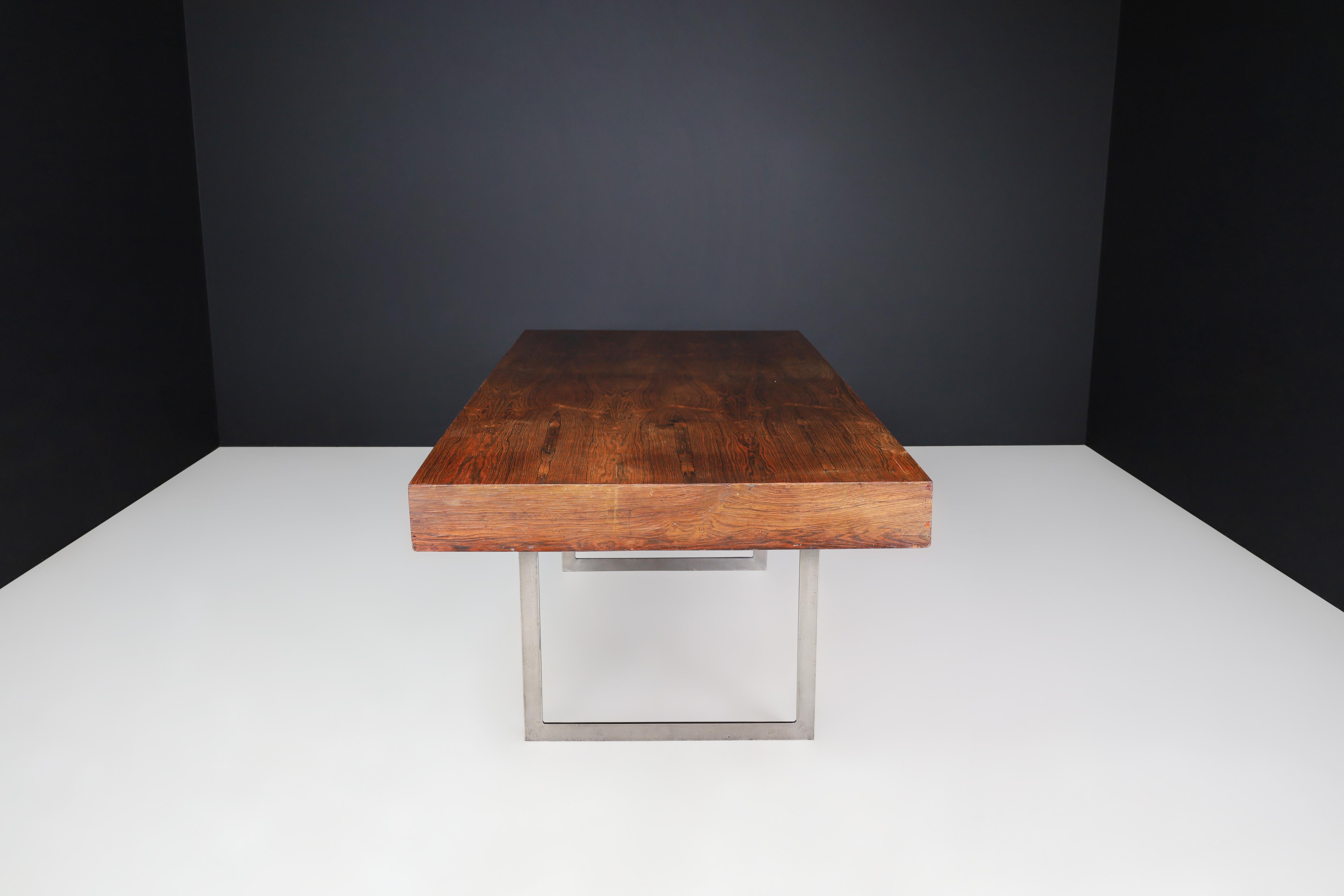 Mid-Century Modern Executive Free Standing Desk in the Style of Bodil Kjær, 1960 For Sale 5