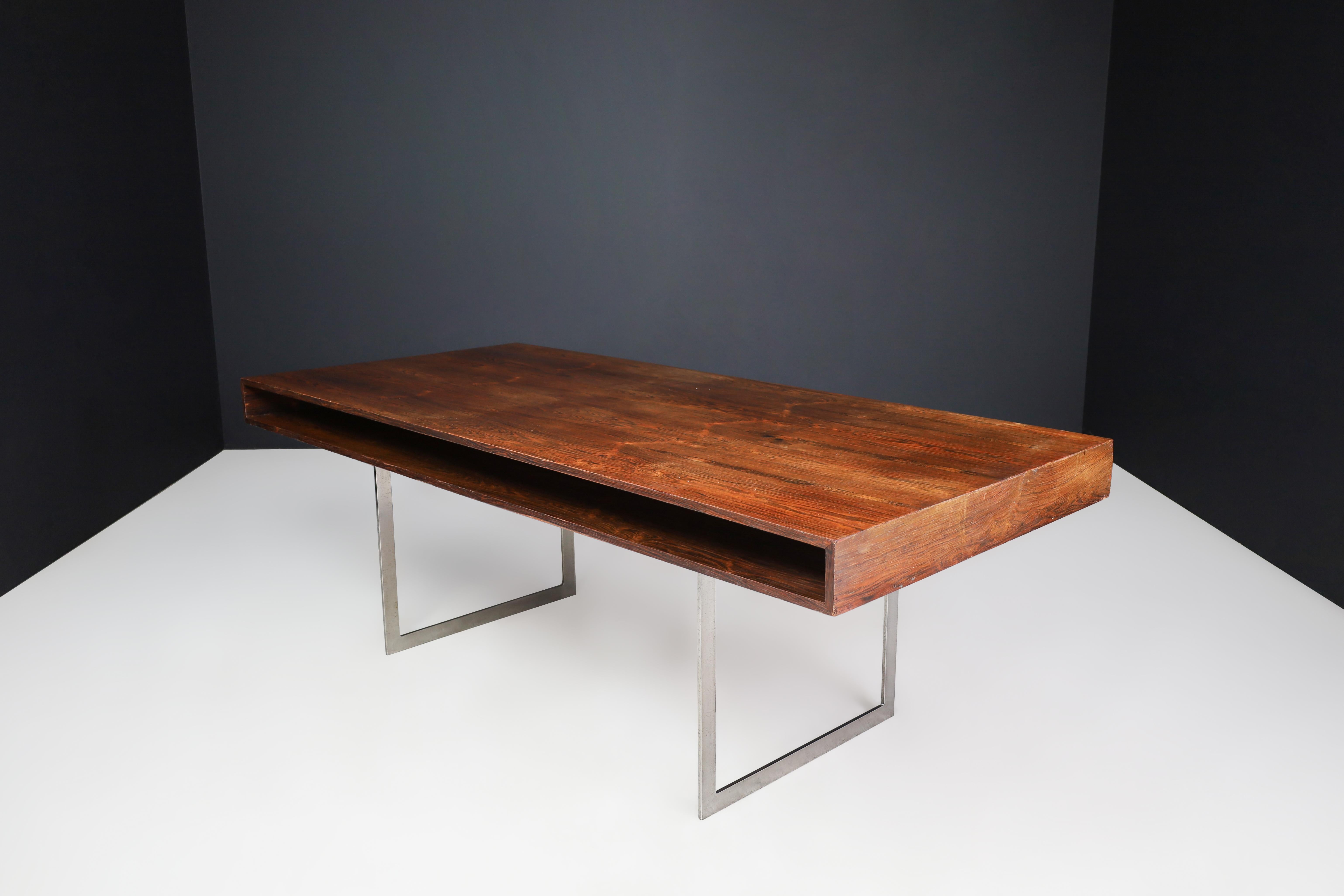 Mid-Century Modern Executive Free Standing Desk in the Style of Bodil Kjær, 1960 For Sale 7