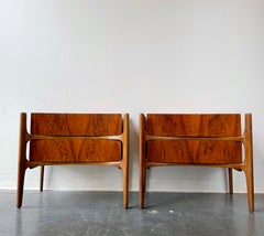 Mid Century Modern Exoskeleton Nightstands By William Hinn