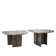 Mid-Century Modern Exotic Marble Center Table, Italy, 1960