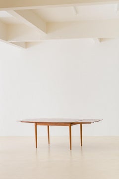 Table de salle à manger moderne du milieu du siècle par Carlo Hauner et Martin Eisler, années 1950