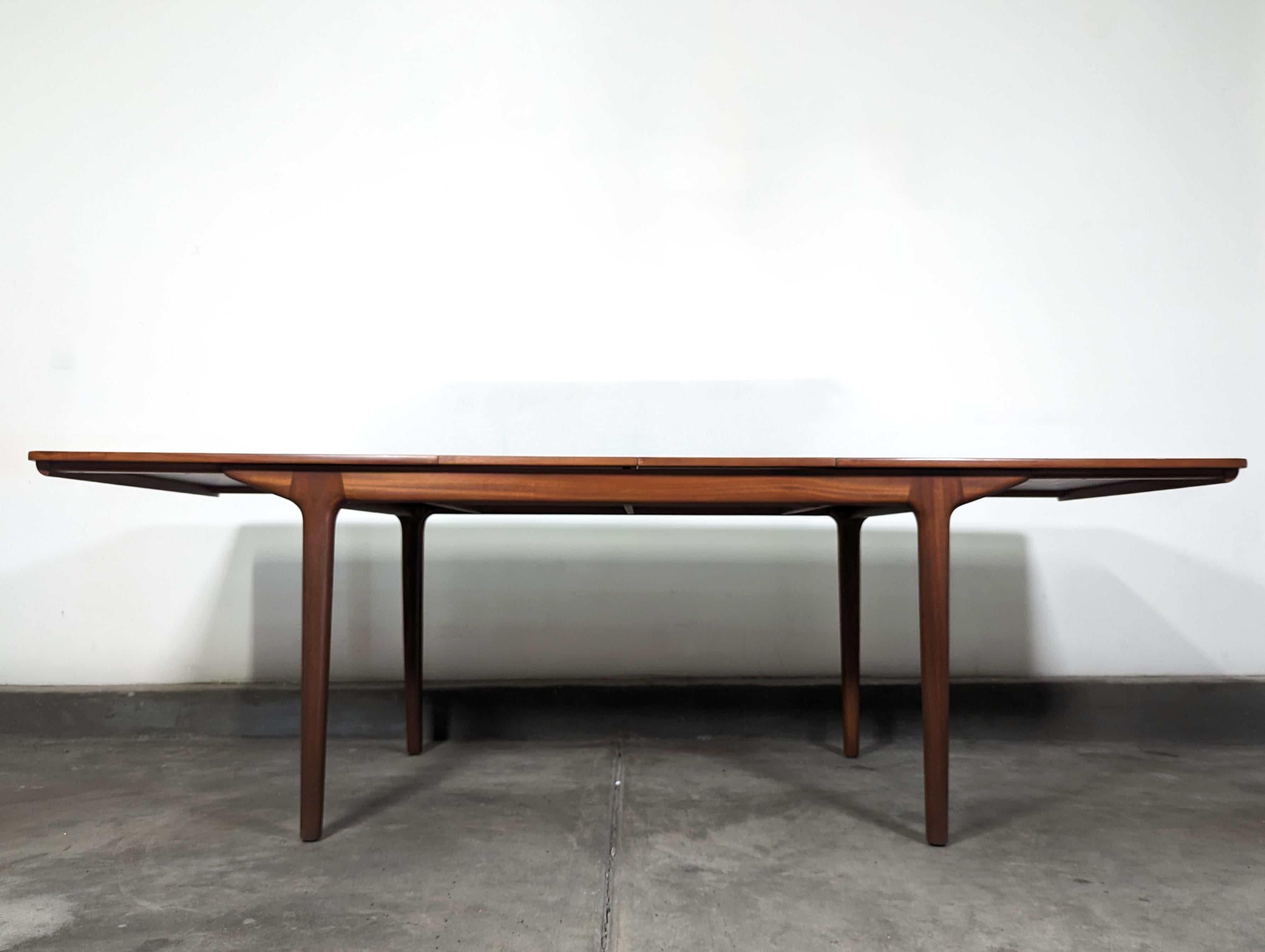 Mid-Century Modern Mid Century Modern Expandable Teak Dining Table By McIntosh, c1960s
