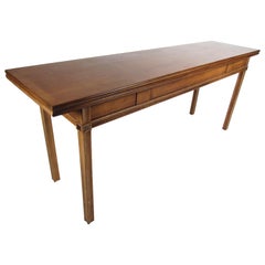 Mid-Century Modern Expanding Hall or Console Table