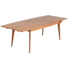 Mid-Century Modern Extendable Dining Room Table, 1950s