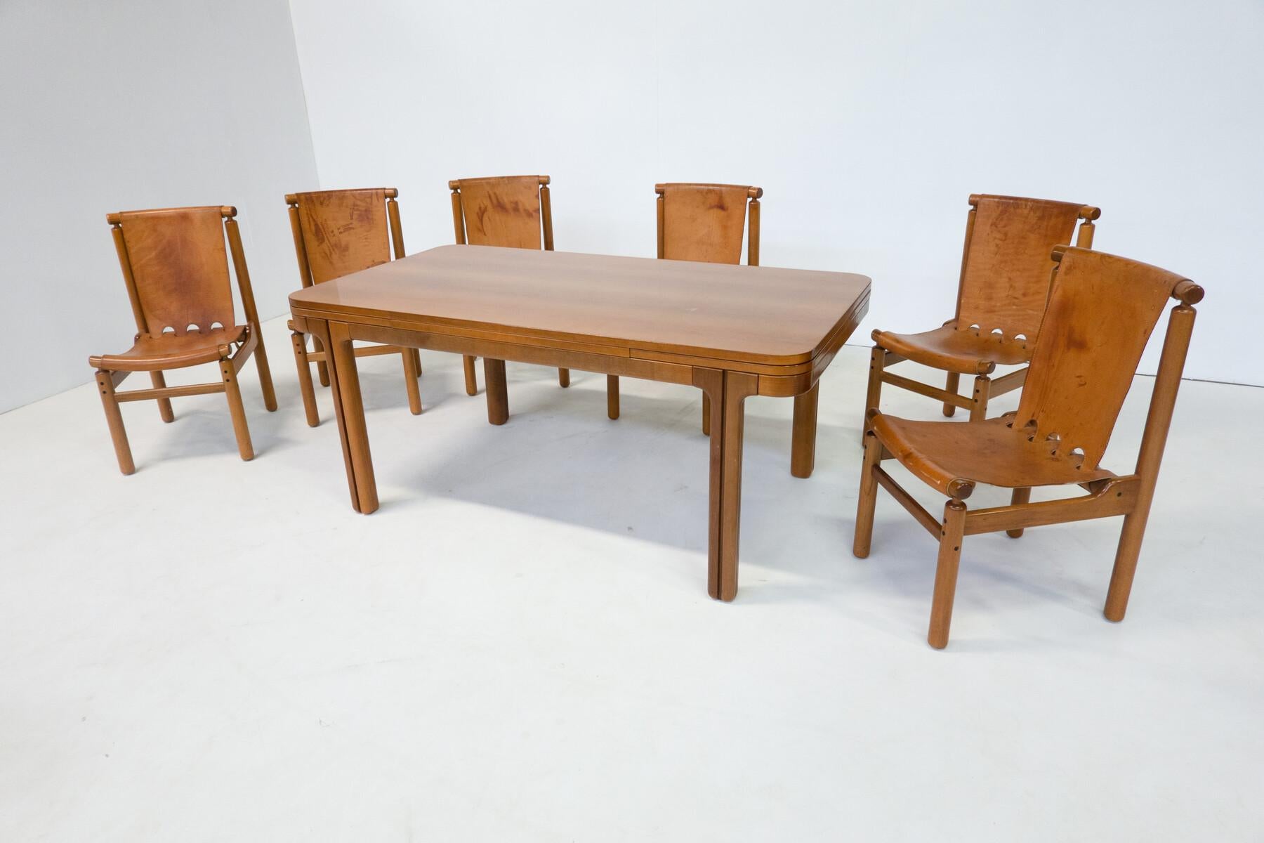 Mid-Century Modern Extendable Dining Table by Llmari Tapiovaara, Finland, 1950s For Sale 3