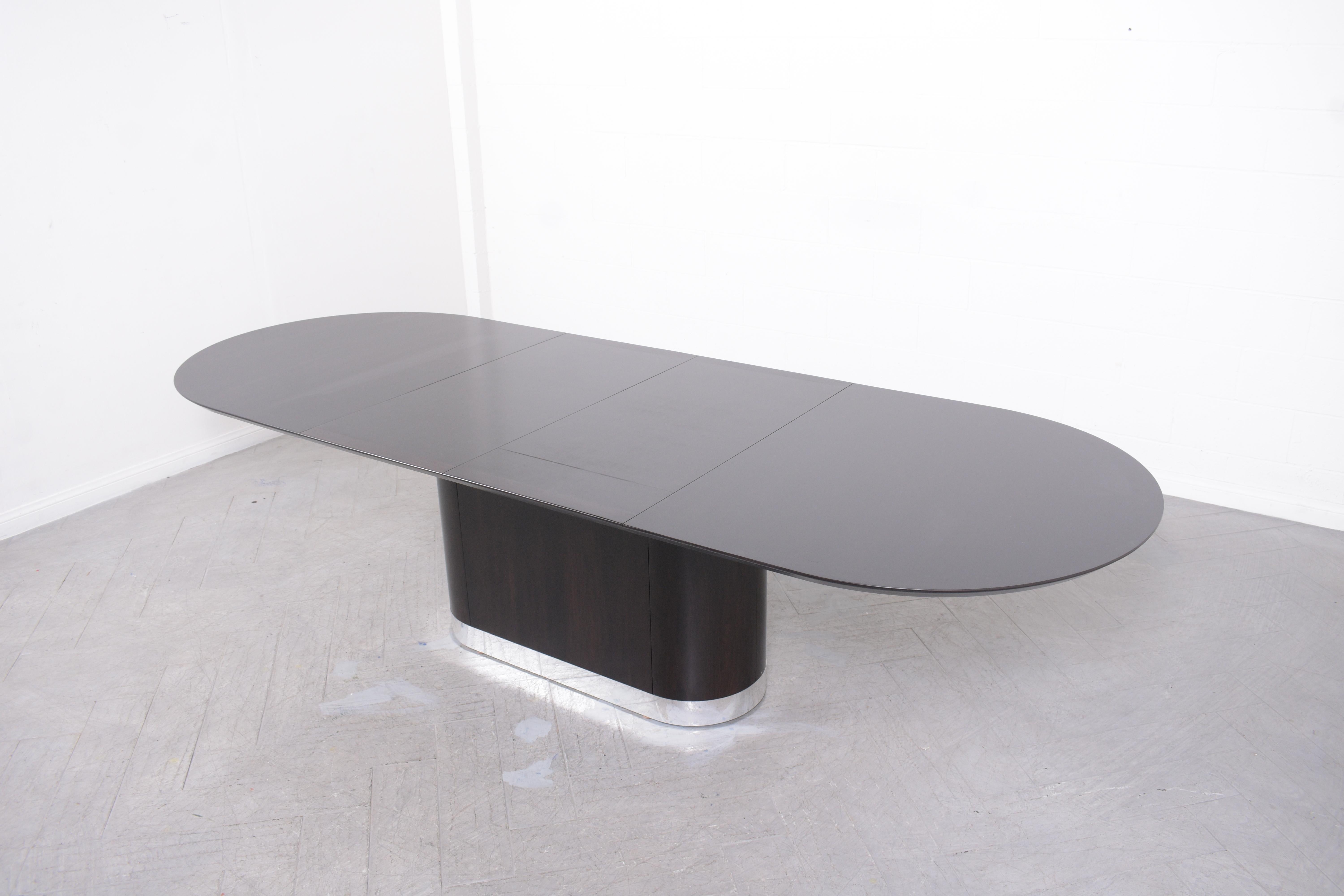 Mid-Century Modern Extendable Dining Table 4
