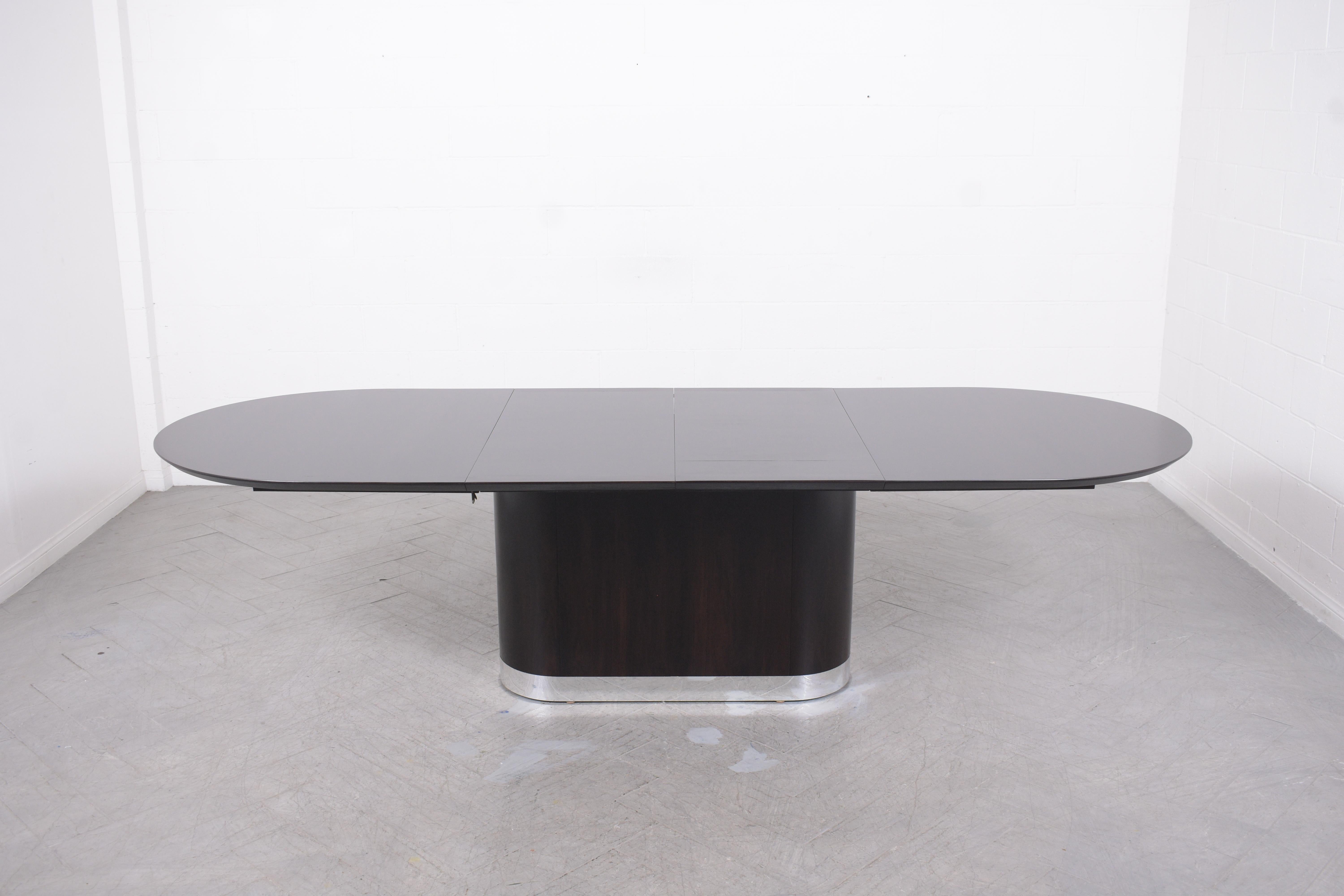 Mid-Century Modern Extendable Dining Table 5