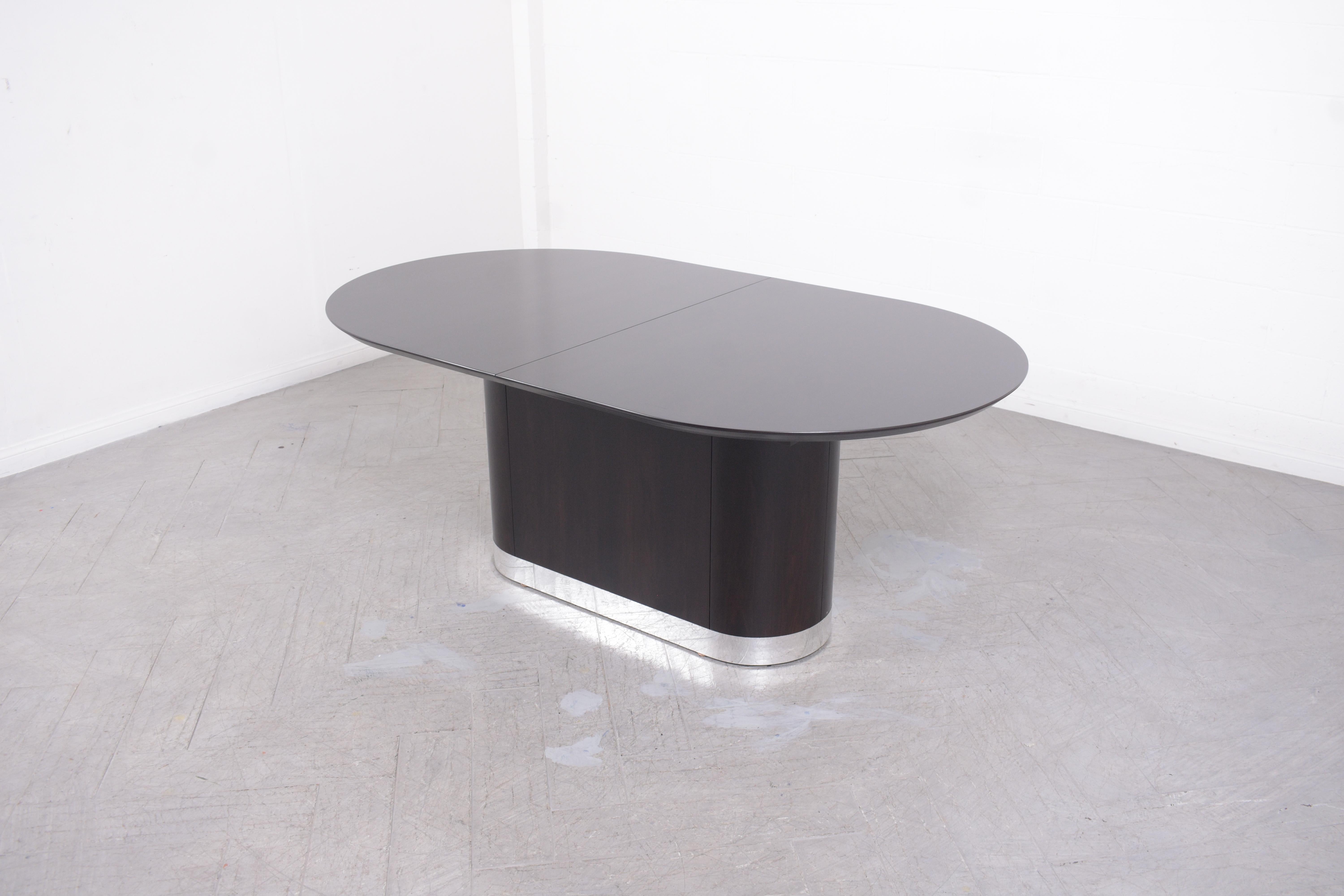 Mid-Century Modern Extendable Dining Table 9